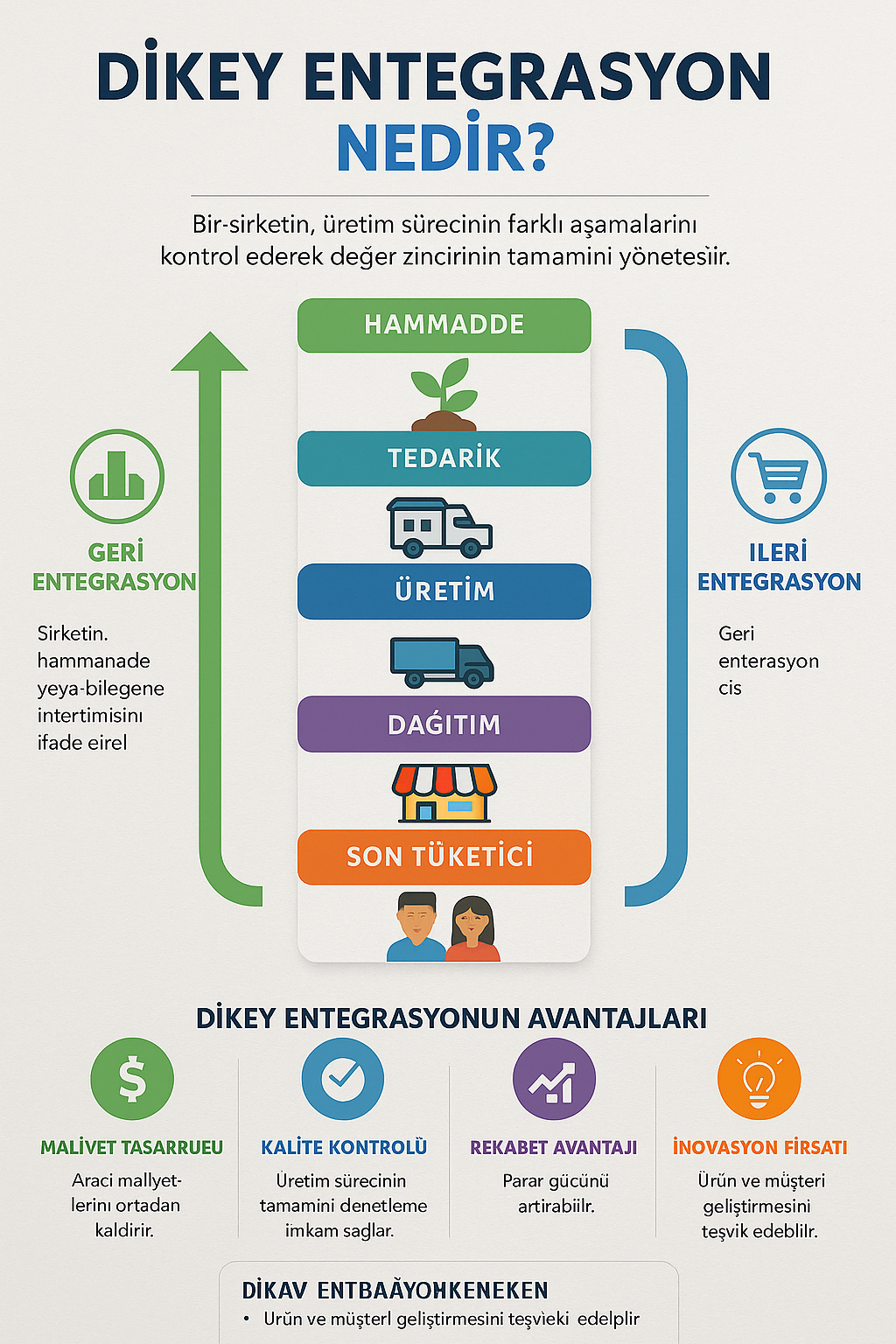 Dikey Entegrasyon ( Dikte Entegrasyon ) Nedir ?